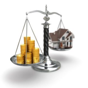 real estate concept house money scale 3 2048x2048